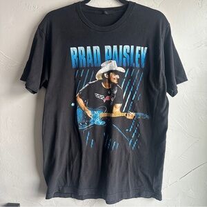 Brad‎ Paisley Country Tour Tee Shirt Graphic Print 2014 Sz L